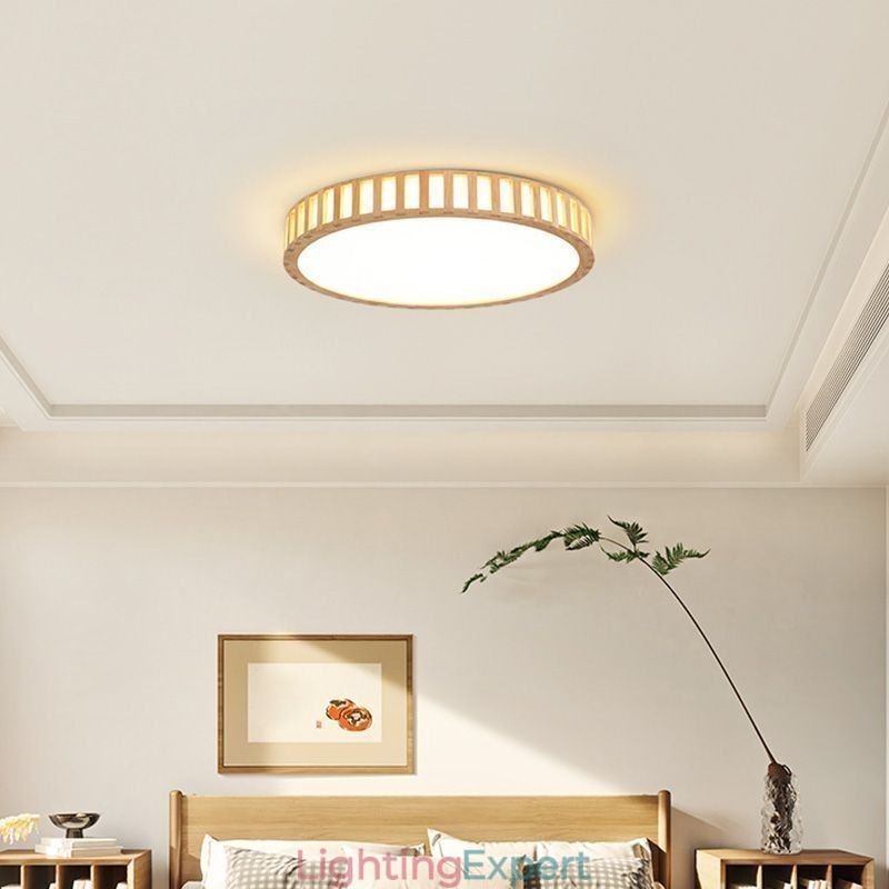 Japanese Lamp Wooden Ceiling Lighting