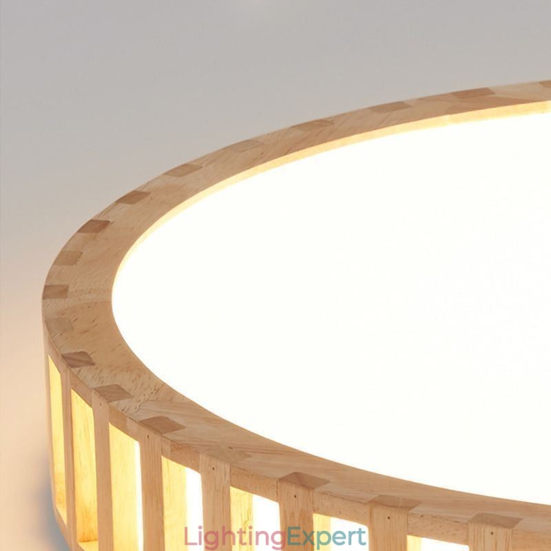 Japanese Lamp Wooden Ceiling Lighting