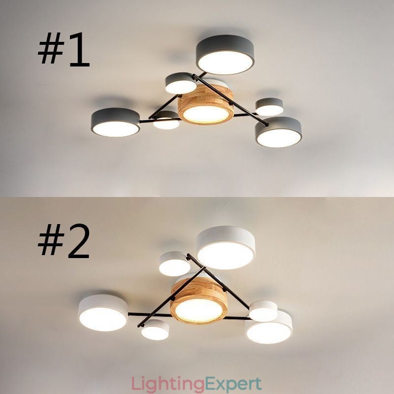 Modern Molecular Shape Acrylic Ceiling Lamp