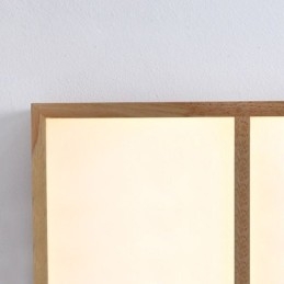 Modern Ceiling Light Minimalist Wood Style Flush Mount Ceiling Light Fixture