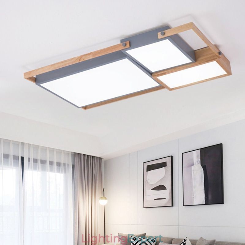 Modern Ceiling Light Splicing Rectangular Ceiling Lamp