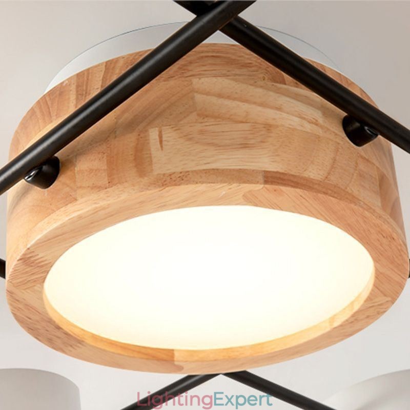 Modern Ceiling Light Splicing Quadrilateral Ceiling Lamp