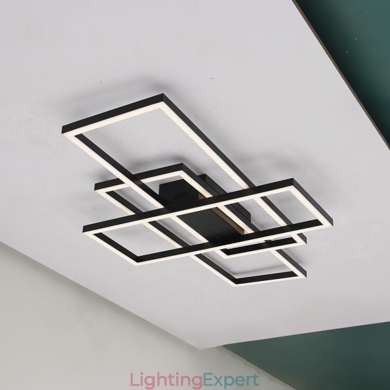 Modern Ceiling Light Geometric Square Ceiling Lamp