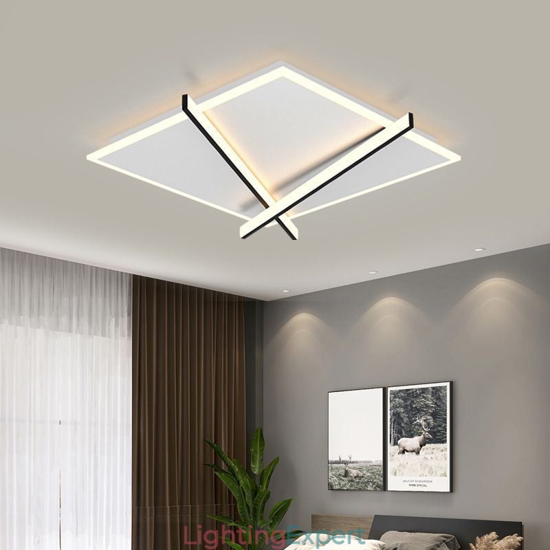 Nordic Ceiling Light Art Clock Design Ceiling Lamp