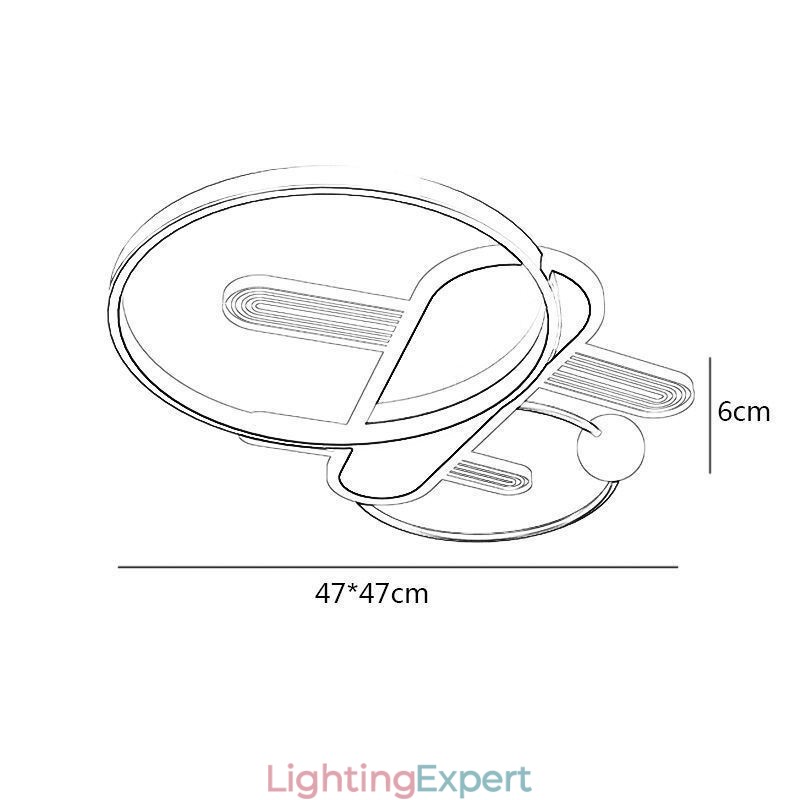 Ceiling Lamp Cartoon Plane Ceiling Light