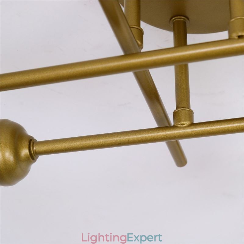 Flush Mount Ceiling Light Fixture 4 Light Socket