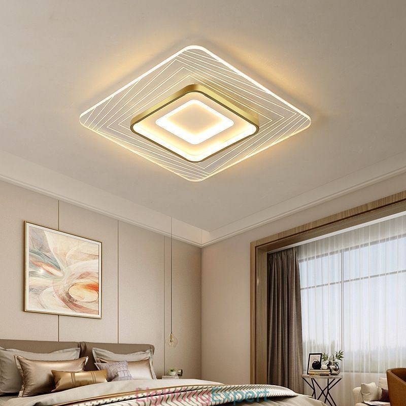 Ceiling Light Flush Mount Square Ceiling Lamp