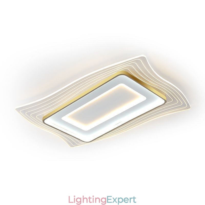 Modern Ceiling Light Flush Mount Square Shape Ceiling Light