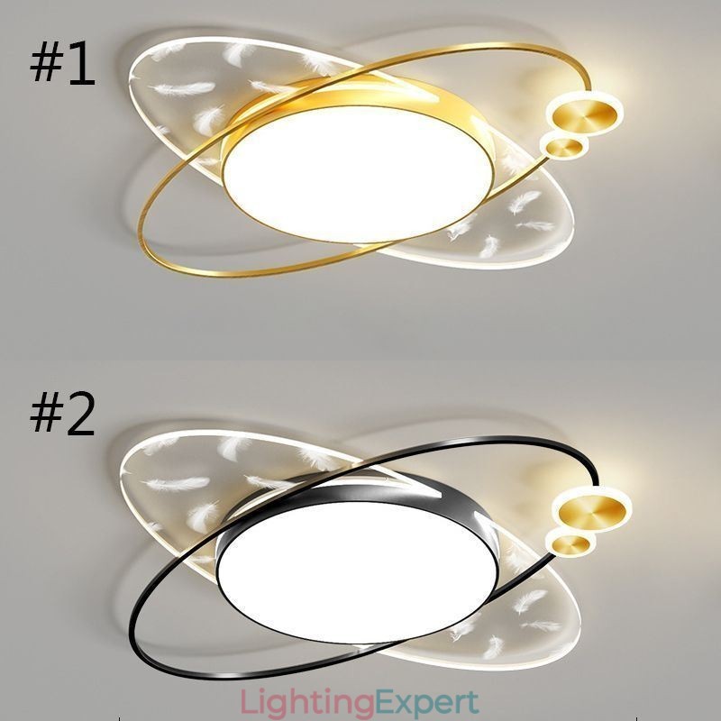 Ceiling Light Modern Flush Mount Ceiling Lamp with Planet Shape