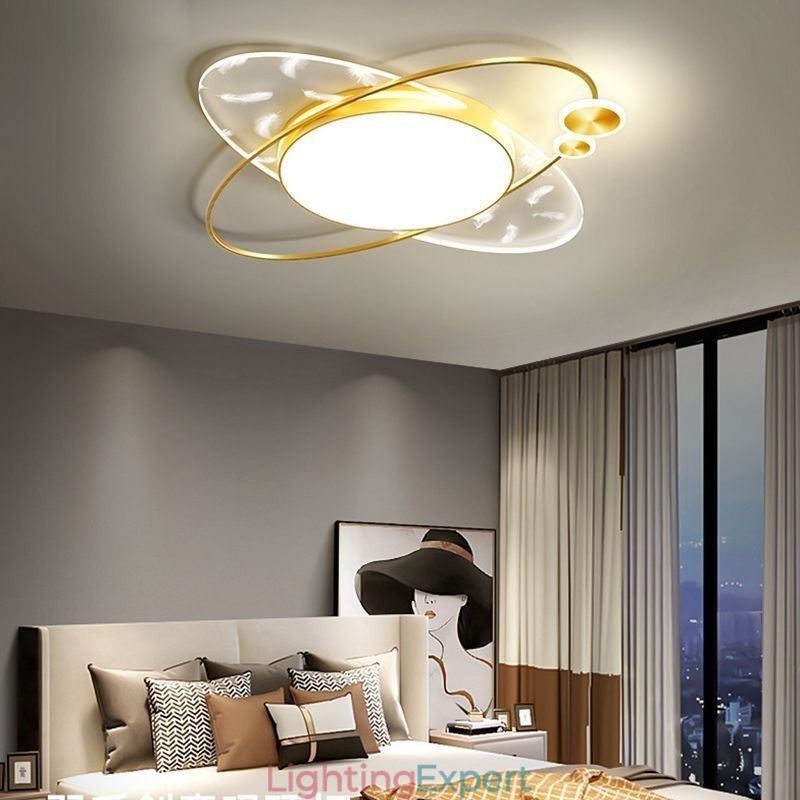Ceiling Light Modern Flush Mount Ceiling Lamp with Planet Shape