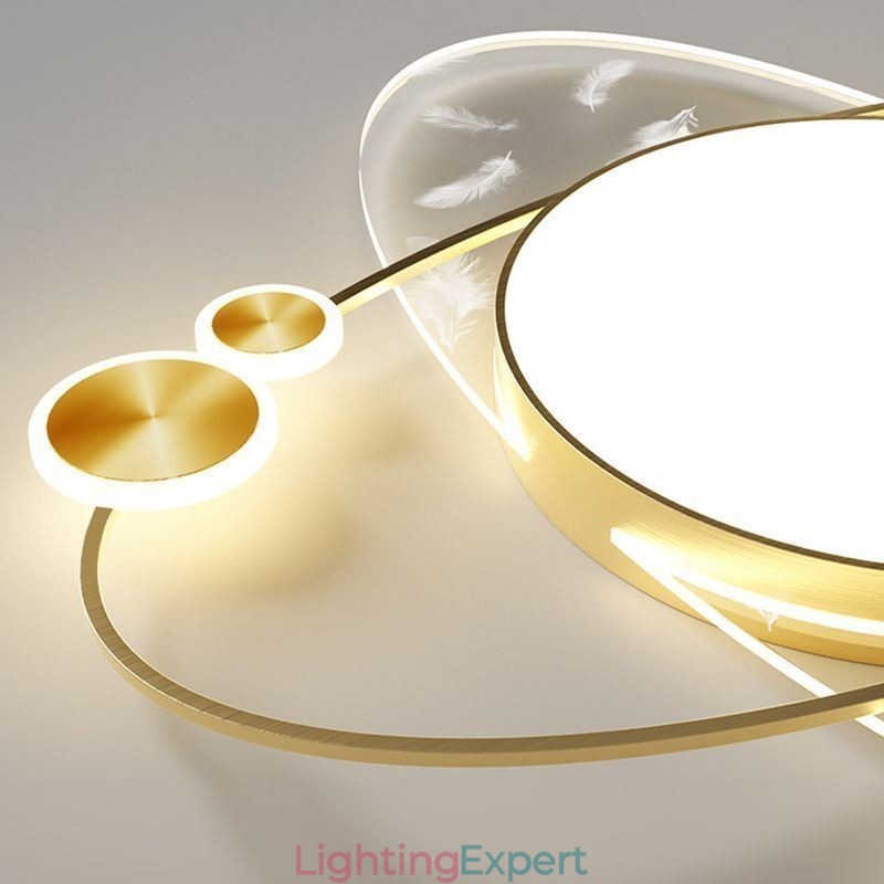 Ceiling Light Modern Flush Mount Ceiling Lamp with Planet Shape
