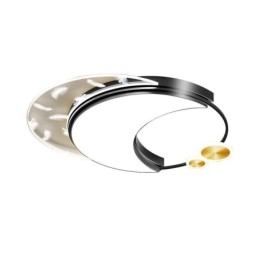 Flush Mount Modern Moon Shape Ceiling Light