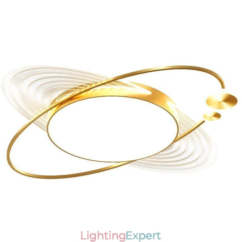Modern Flush Mount Lighting Creative Planet Ceiling Light Fixture