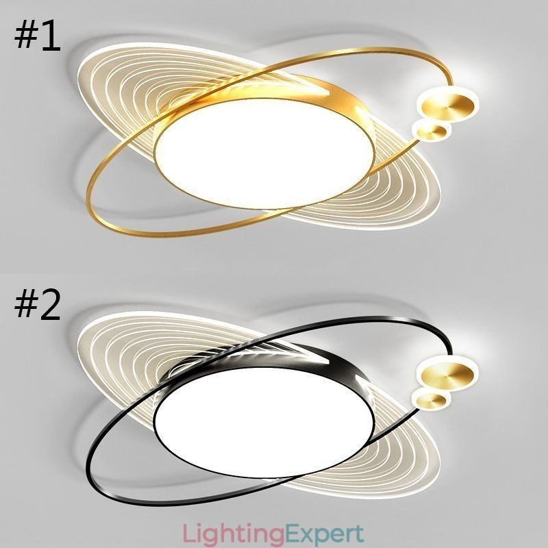 Modern Flush Mount Lighting Creative Planet Ceiling Light Fixture