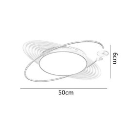 Modern Flush Mount Lighting Creative Planet Ceiling Light Fixture
