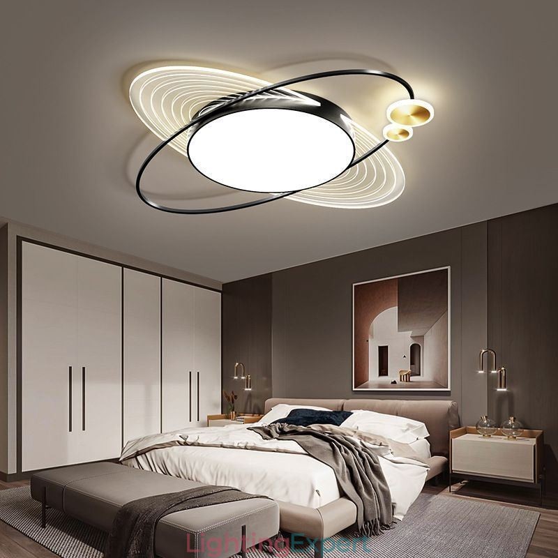 Modern Flush Mount Lighting Creative Planet Ceiling Light Fixture