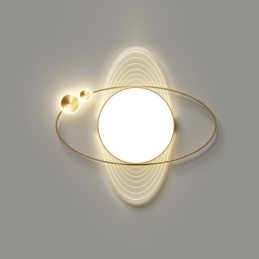 Modern Flush Mount Lighting Creative Planet Ceiling Light Fixture