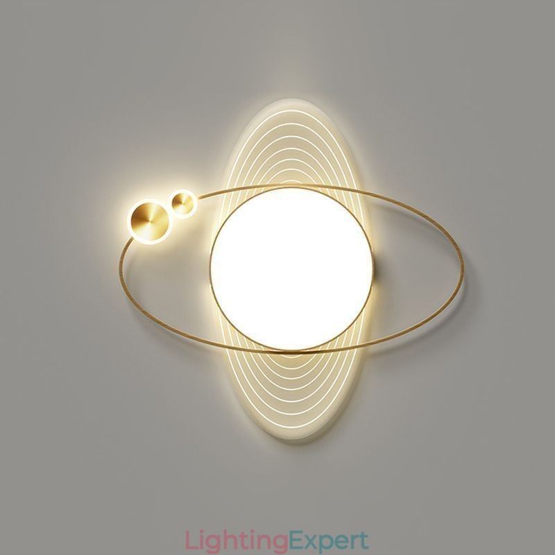 Modern Flush Mount Lighting Creative Planet Ceiling Light Fixture