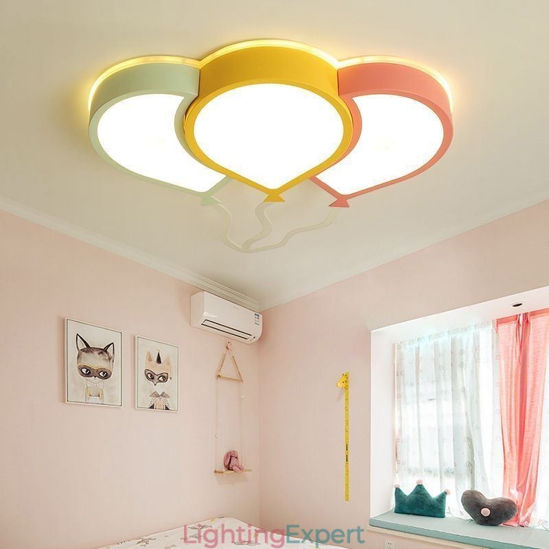 Modern Flush Mount Ceiling Light Lovely Balloon Shade Ceiling Lamp