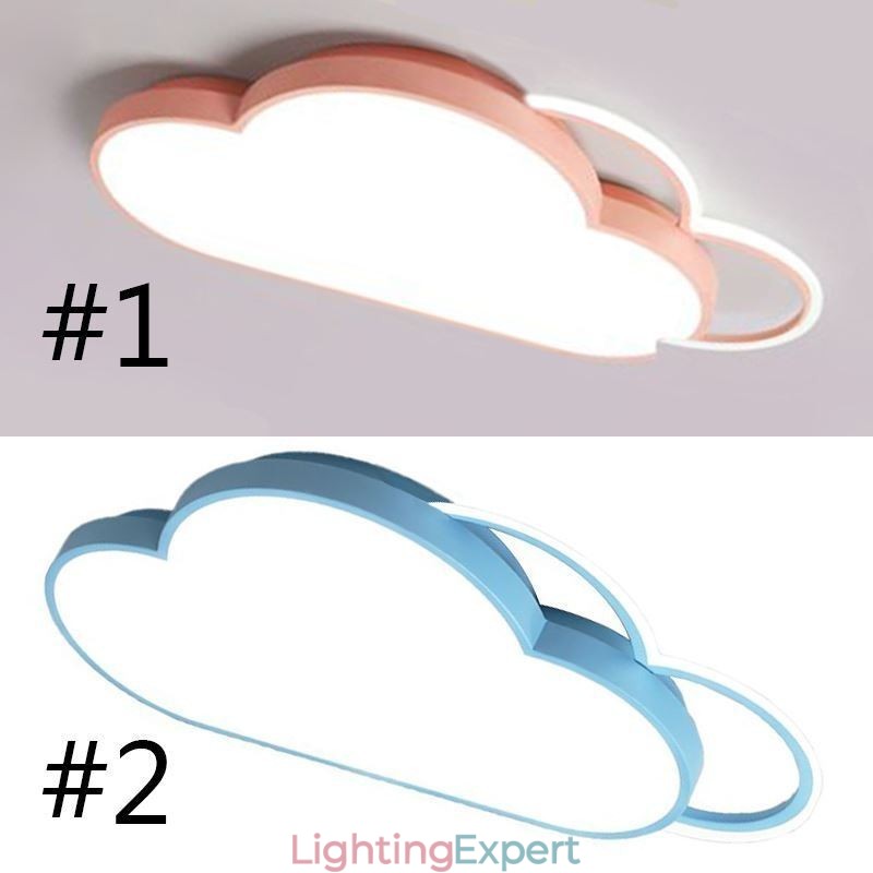 Modern Lights Cloud Shape Flush Mount Ceiling Light
