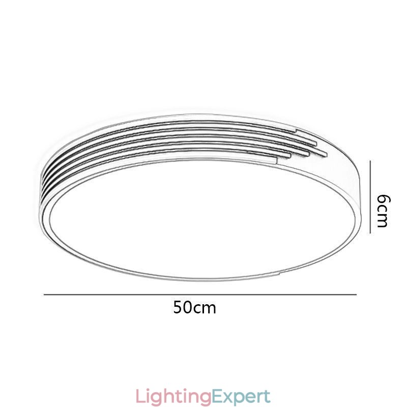 Modern Flush Mount Ceiling Light Circle Lighting Lamp