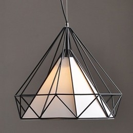 Chandelier 1 Light Simple Artistic Stainless Steel Plating