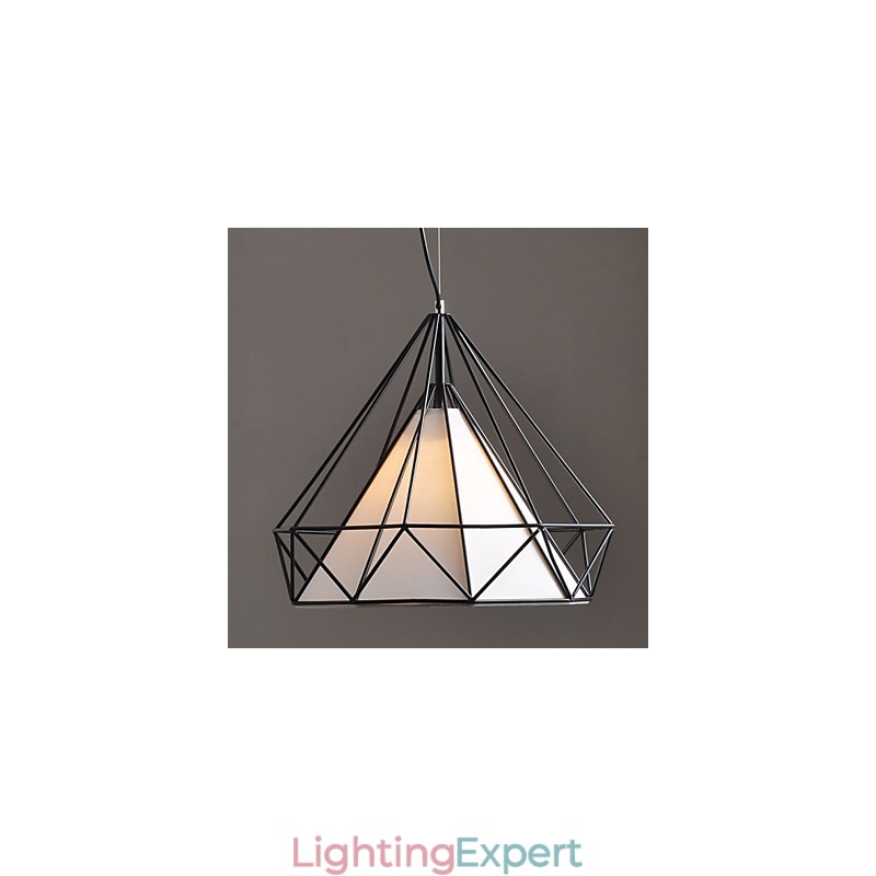 Chandelier 1 Light Simple Artistic Stainless Steel Plating