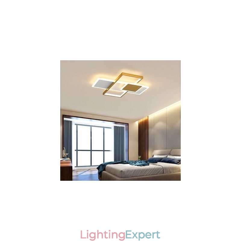 Modern Ceiling Lamp Square Acrylic Flush Mount Ceiling Lights Fixture