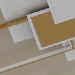 Modern Ceiling Lamp Square Acrylic Flush Mount Ceiling Lights Fixture