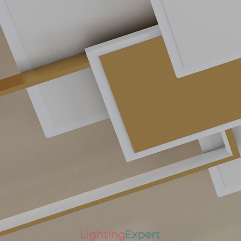 Modern Ceiling Lamp Square Acrylic Flush Mount Ceiling Lights Fixture