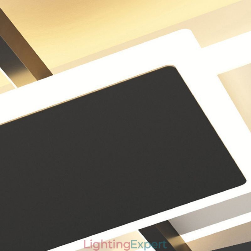 Modern Ceiling Lamp Square Acrylic Flush Mount Ceiling Lights Fixture