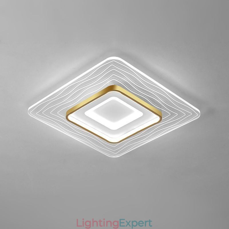 Flush Mount Ceiling Light Minimalist Acrylic Ultrathin Ceiling Lamp