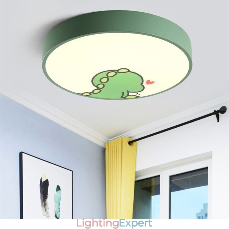 Animal Childrens Ceiling Light Cartoon Ceiling Lamp