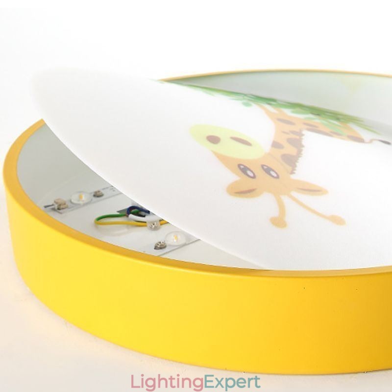 Animal Childrens Ceiling Light Cartoon Ceiling Lamp