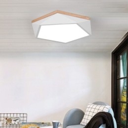 Modern Ceiling Light Diamond Shape Design Dimmable Flush Mount Ceiling Lights Fixture