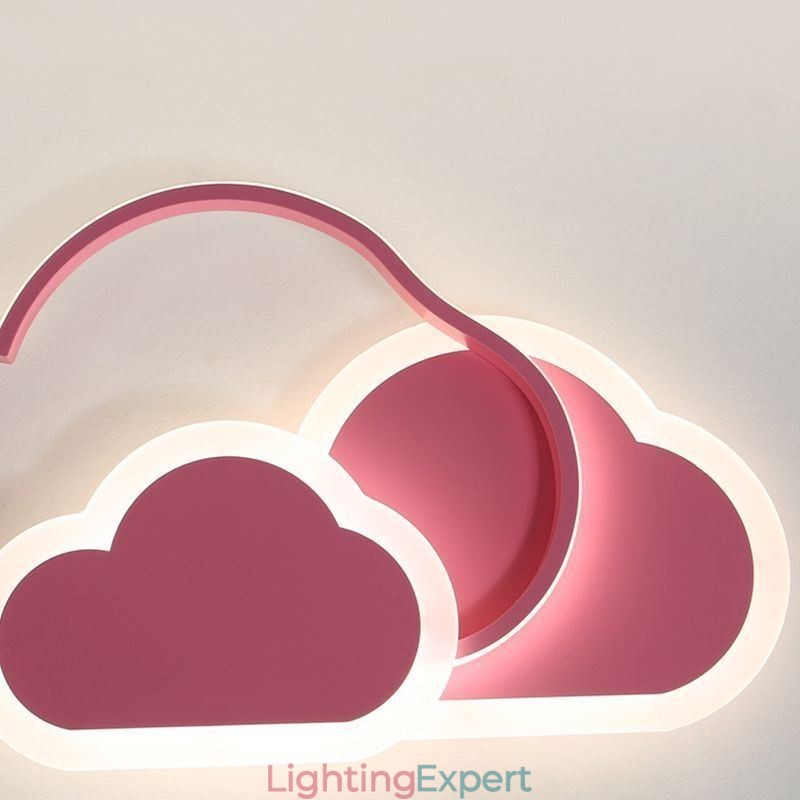 Modern Creative Acrylic Lights Cloud Shape Flush Mount Ceiling Light