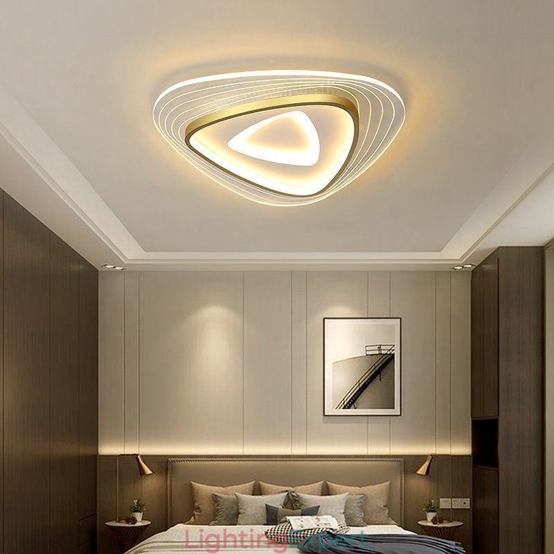 Ceiling Light Flush Mount Triangle Ceiling Lamp