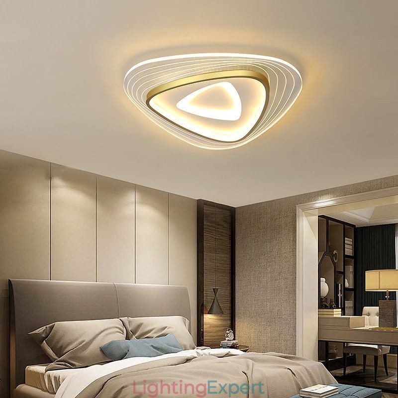 Ceiling Light Flush Mount Triangle Ceiling Lamp