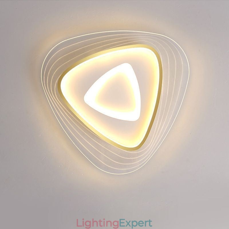 Ceiling Light Flush Mount Triangle Ceiling Lamp