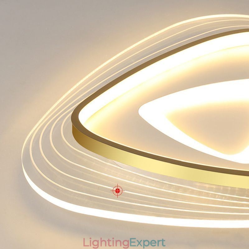 Ceiling Light Flush Mount Triangle Ceiling Lamp