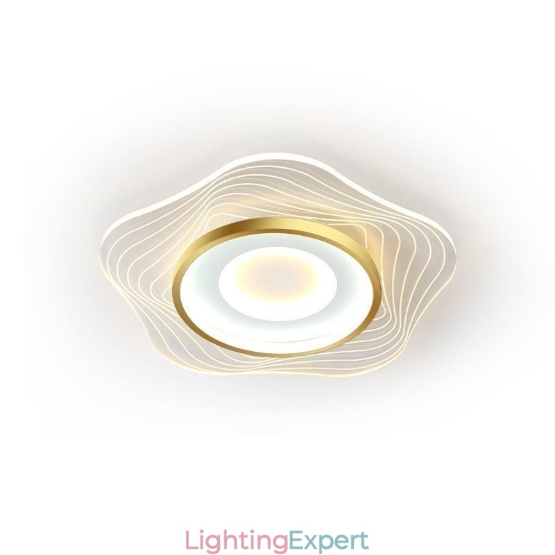 Creative Ceiling Light Modern Flush Mount Lighting Fixtures with Star Shape 36W