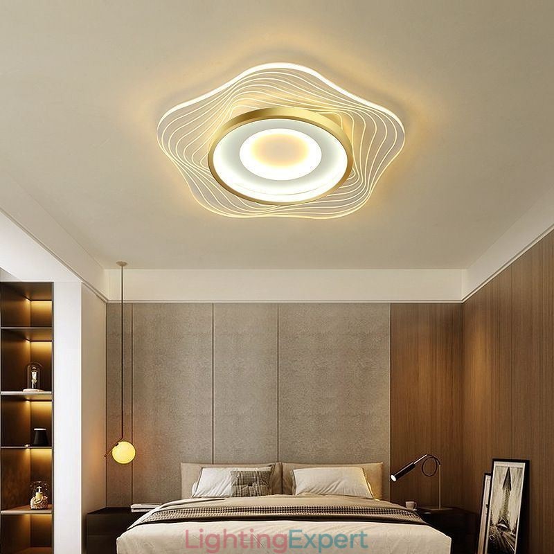Creative Ceiling Light Modern Flush Mount Lighting Fixtures with Star Shape 36W