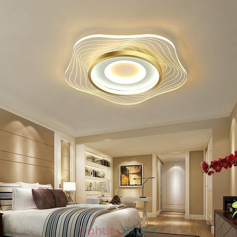 Creative Ceiling Light Modern Flush Mount Lighting Fixtures with Star Shape 36W