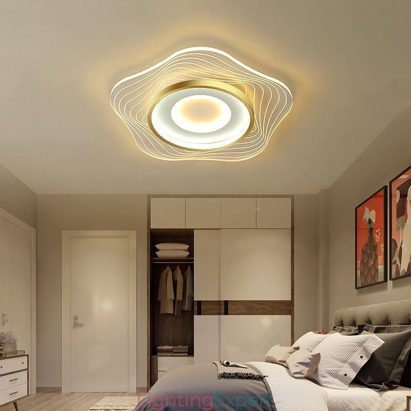 Creative Ceiling Light Modern Flush Mount Lighting Fixtures with Star Shape 36W