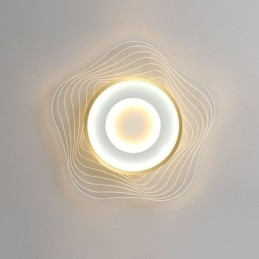 Creative Ceiling Light Modern Flush Mount Lighting Fixtures with Star Shape 36W