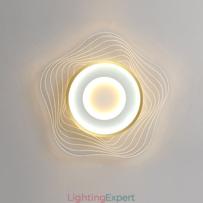 Creative Ceiling Light Modern Flush Mount Lighting Fixtures with Star Shape 36W