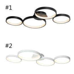 Ceiling Lamp 7200LM 4 Rings Lighting Fixture