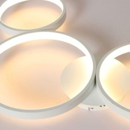 Ceiling Lamp 7200LM 4 Rings Lighting Fixture