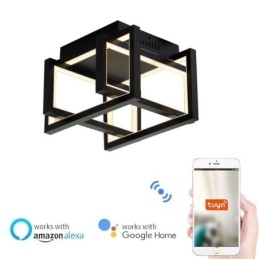 WiFi Smart Ceiling Light Fixture Flush Mount Ceiling Lamp