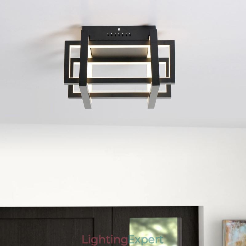 WiFi Smart Ceiling Light Fixture Flush Mount Ceiling Lamp